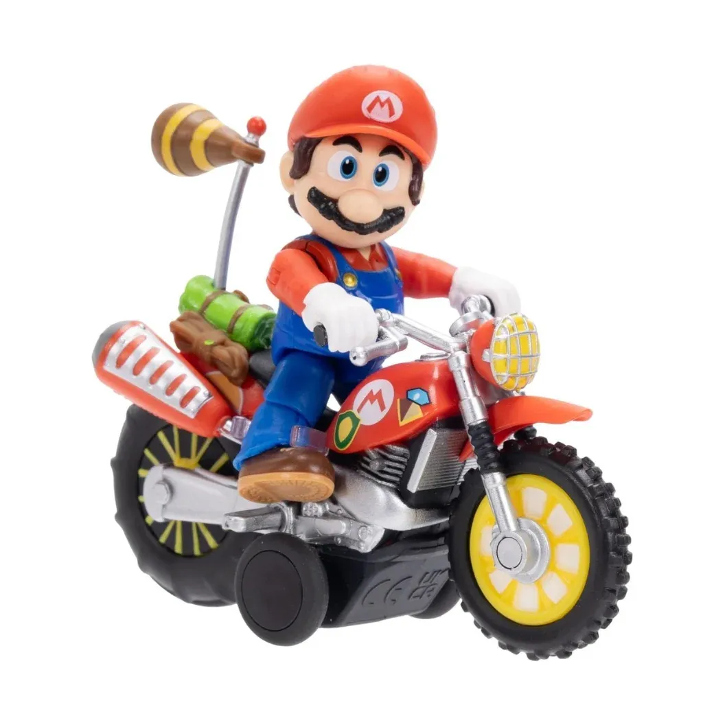 super mario galaxy movie – mario figurica i vozilo - slika 4