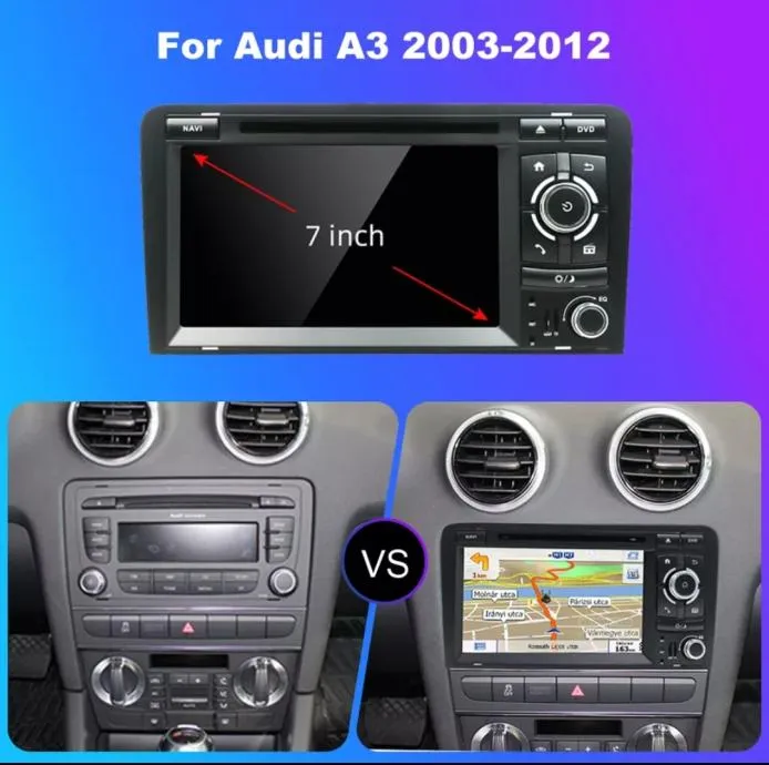 Audi A3 S3 2003-2012 Original Multimedija Android Navigacija Radio Gps - Čakovec