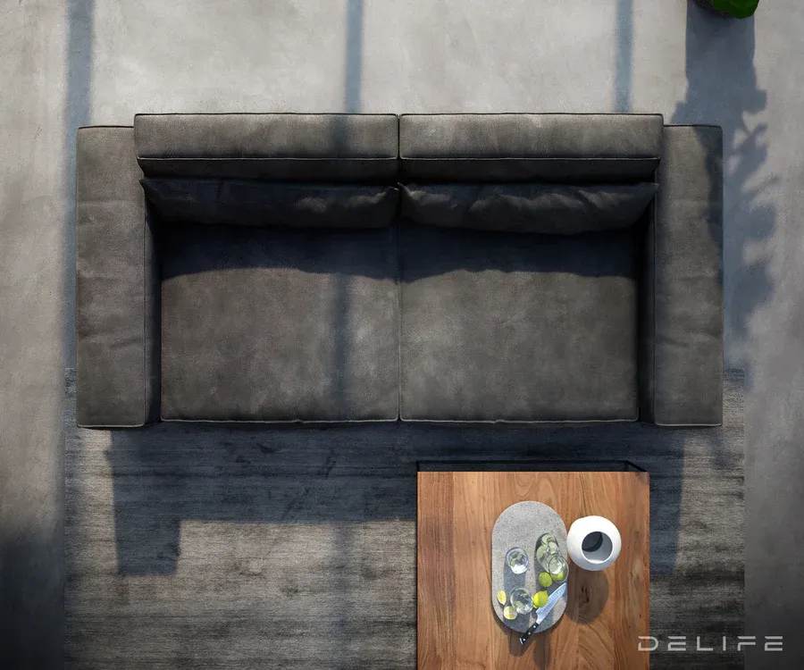sofa sirpio xl 266x125cm, materijal: imitacija kože - slika 4