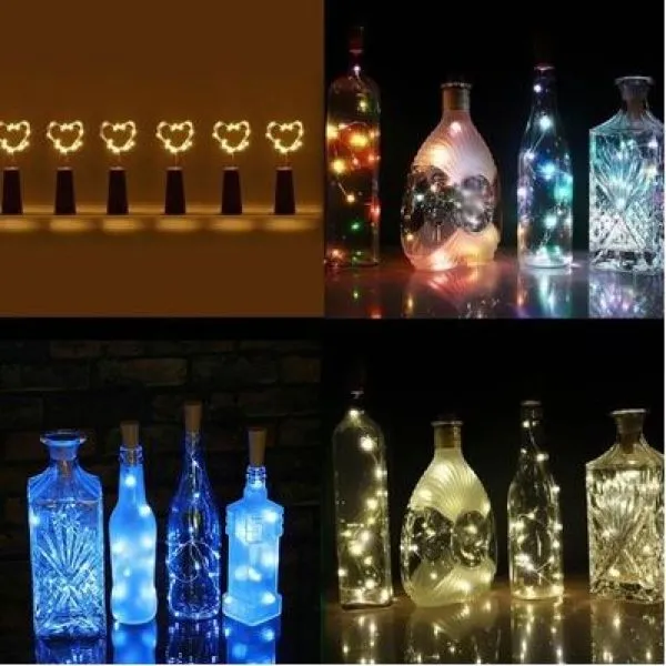 (paket 3kom) led žarulje dekoracija doma cork - slika 5