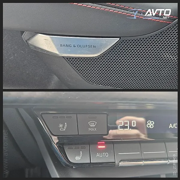 audi e-tron gt rs quattro 440kw masaža. b o. matrix - slika 2