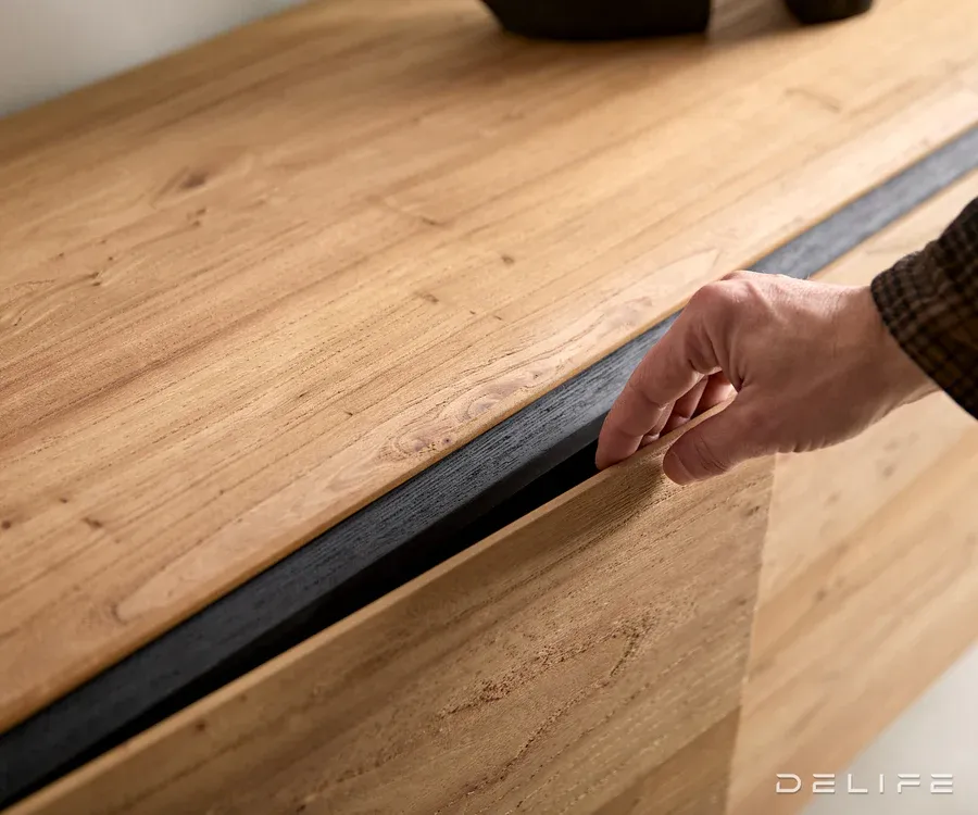 komoda giacinto 185x41cm, materijal: brijest - slika 4