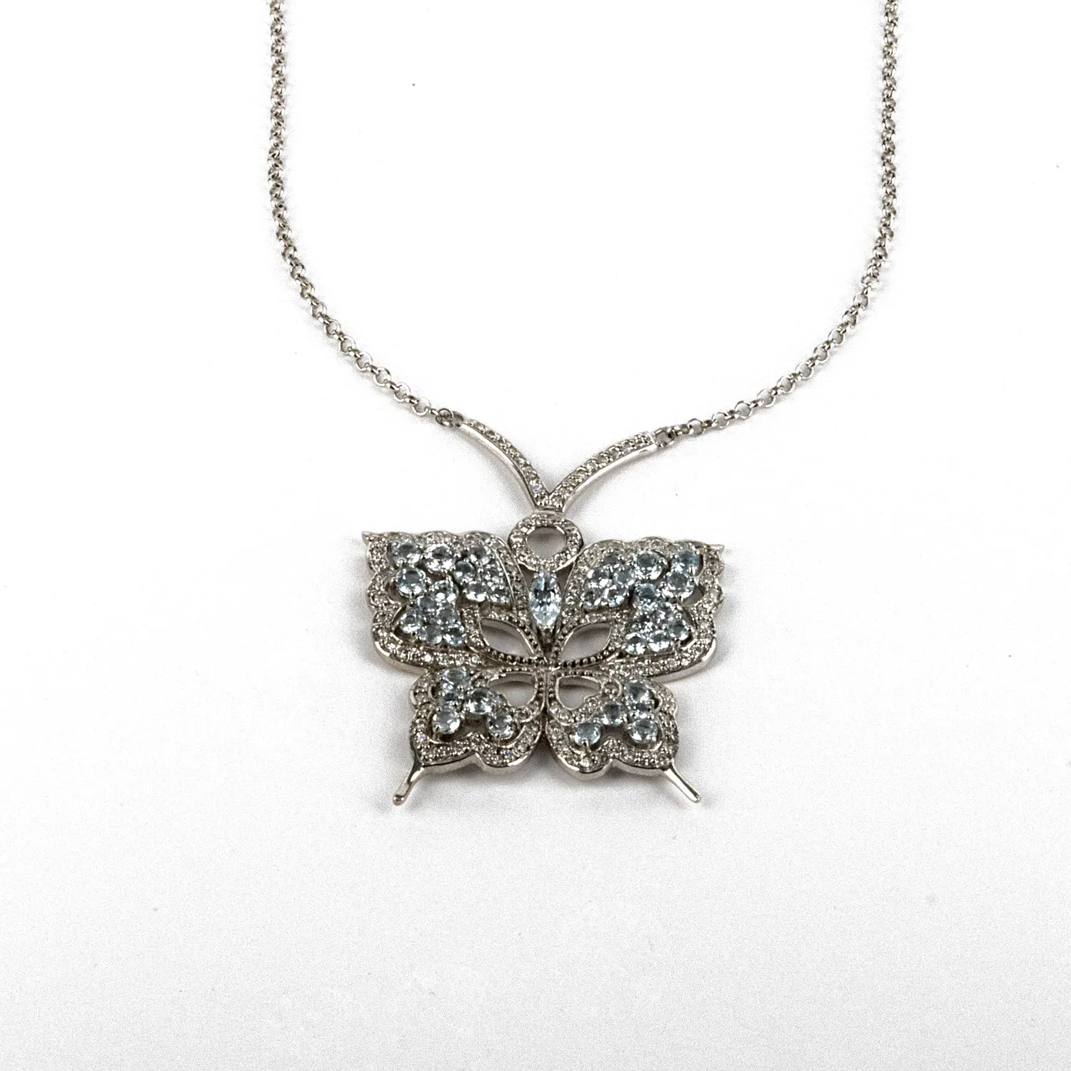 Srebrna ogrlica Butterfly - Karlovac