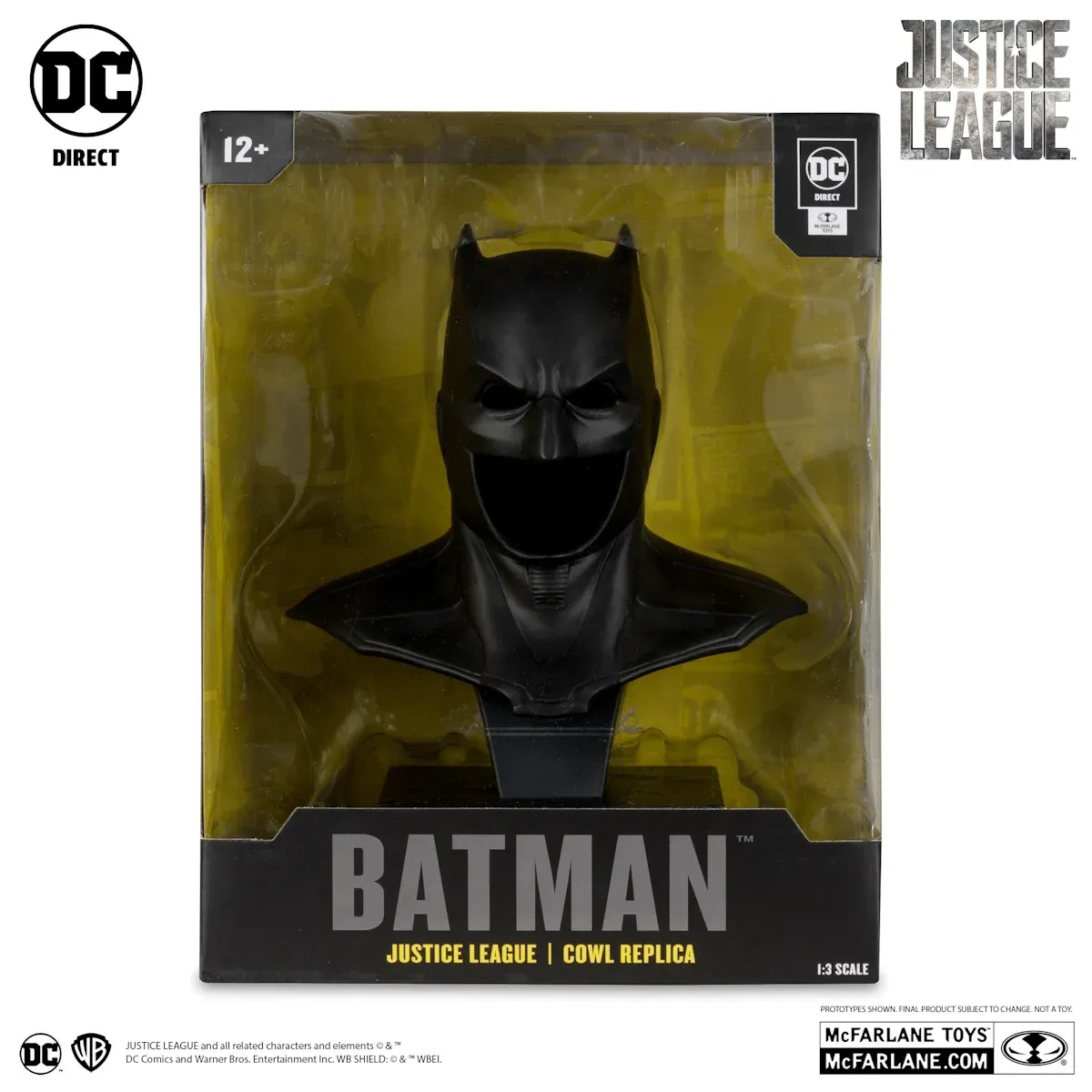 mcfarlane dc direct – batman (justice league) cowl replica - slika 5