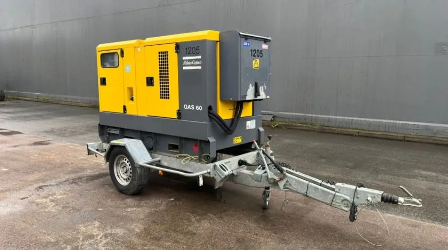 atlas copco qas60 agregat - na prikolici - slika 2