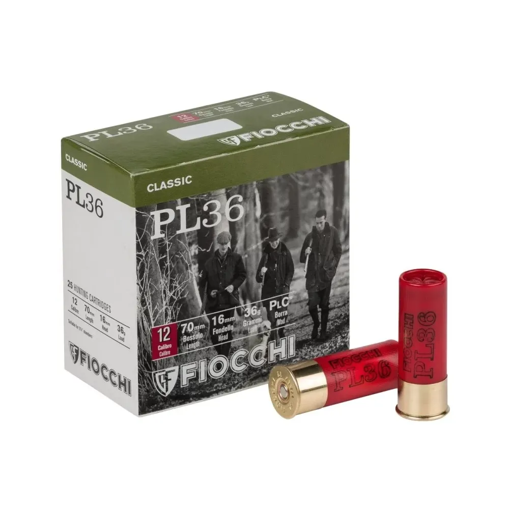 FIOCCHI 12/70 lovna patrona PL36 4 3.1mm cal.12 - Poreč