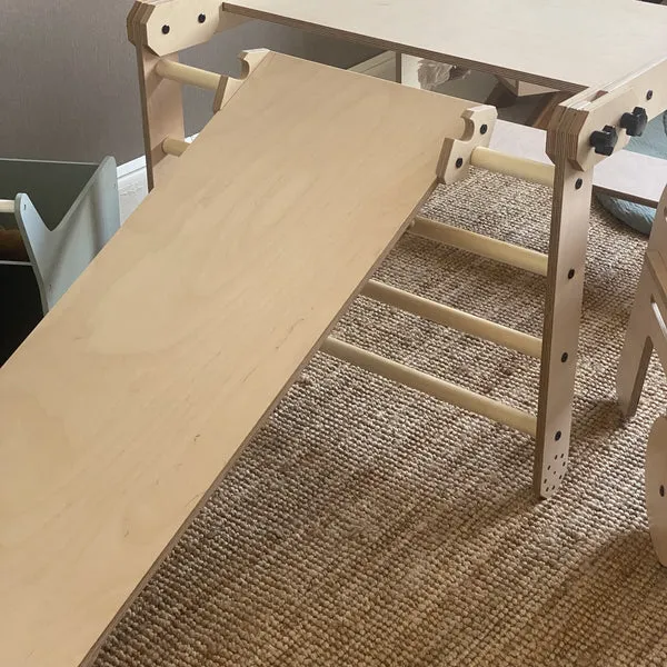 montessori set za penjanje / stol / ploča za crtanje nabu - slika 9