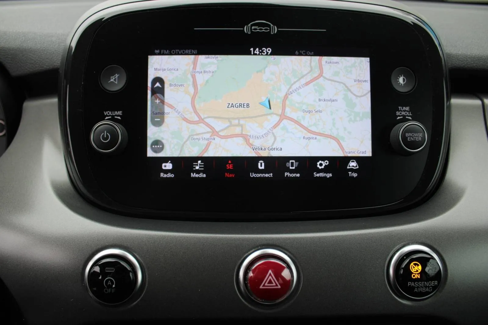 fiat 500x 1.3 gse 150ks sport automatik *led,navigacija,kamera* - slika 18