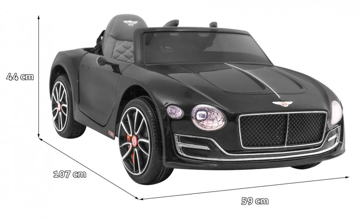 licencirani auto na akumulator bentley exp12 crni - slika 2