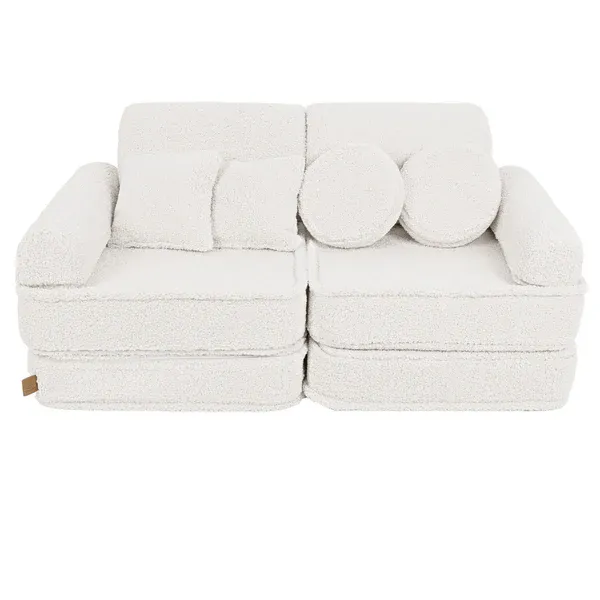 Srednja modularna sofa za djecu - Bearly krem - Zagreb
