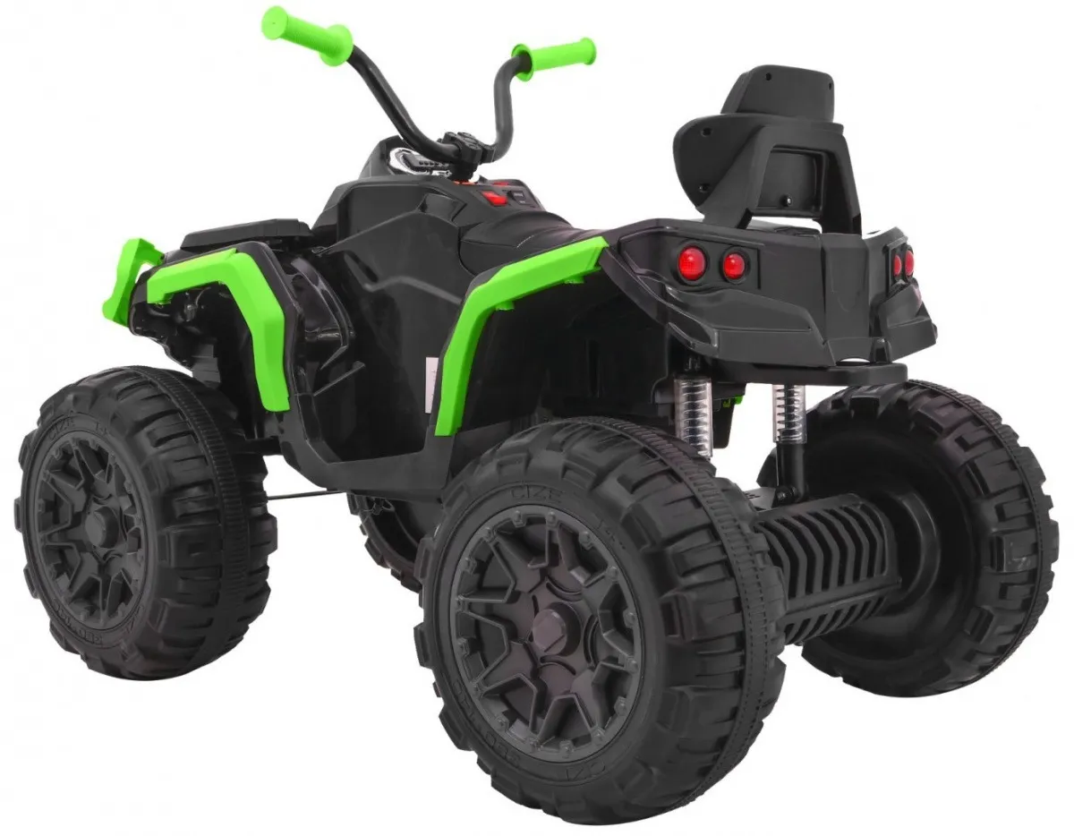 quad na akumulator atv bdm0906 - crno/zeleni - slika 6