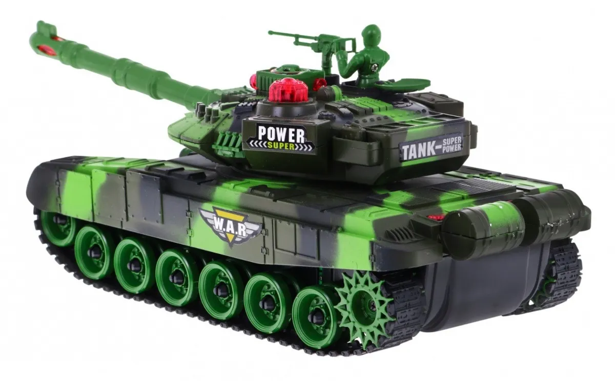 r/c tank camouflage green 2.4 ghz - slika 3