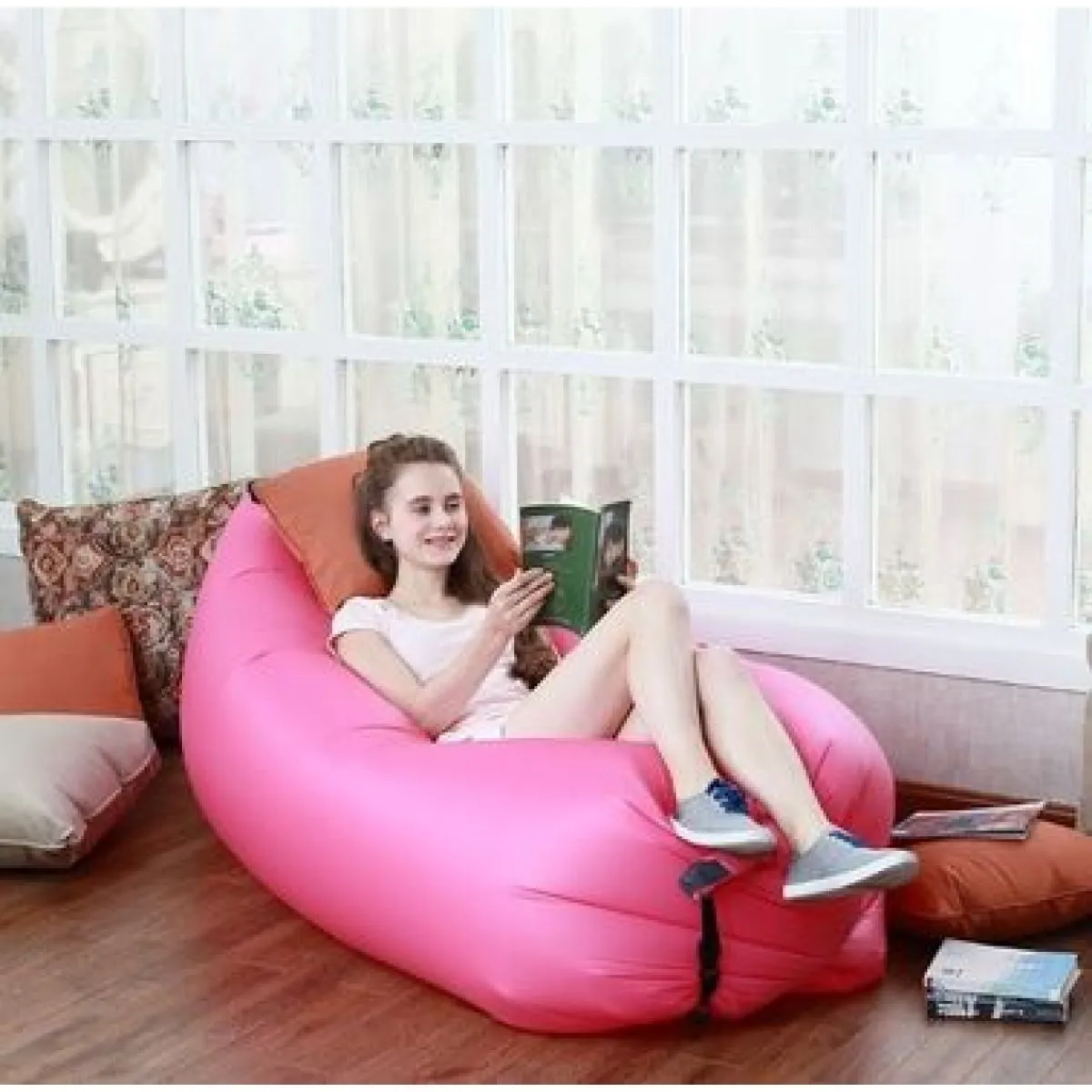 air sofa - lako se puni zrakom i u samo par sekundi spremna - slika 2