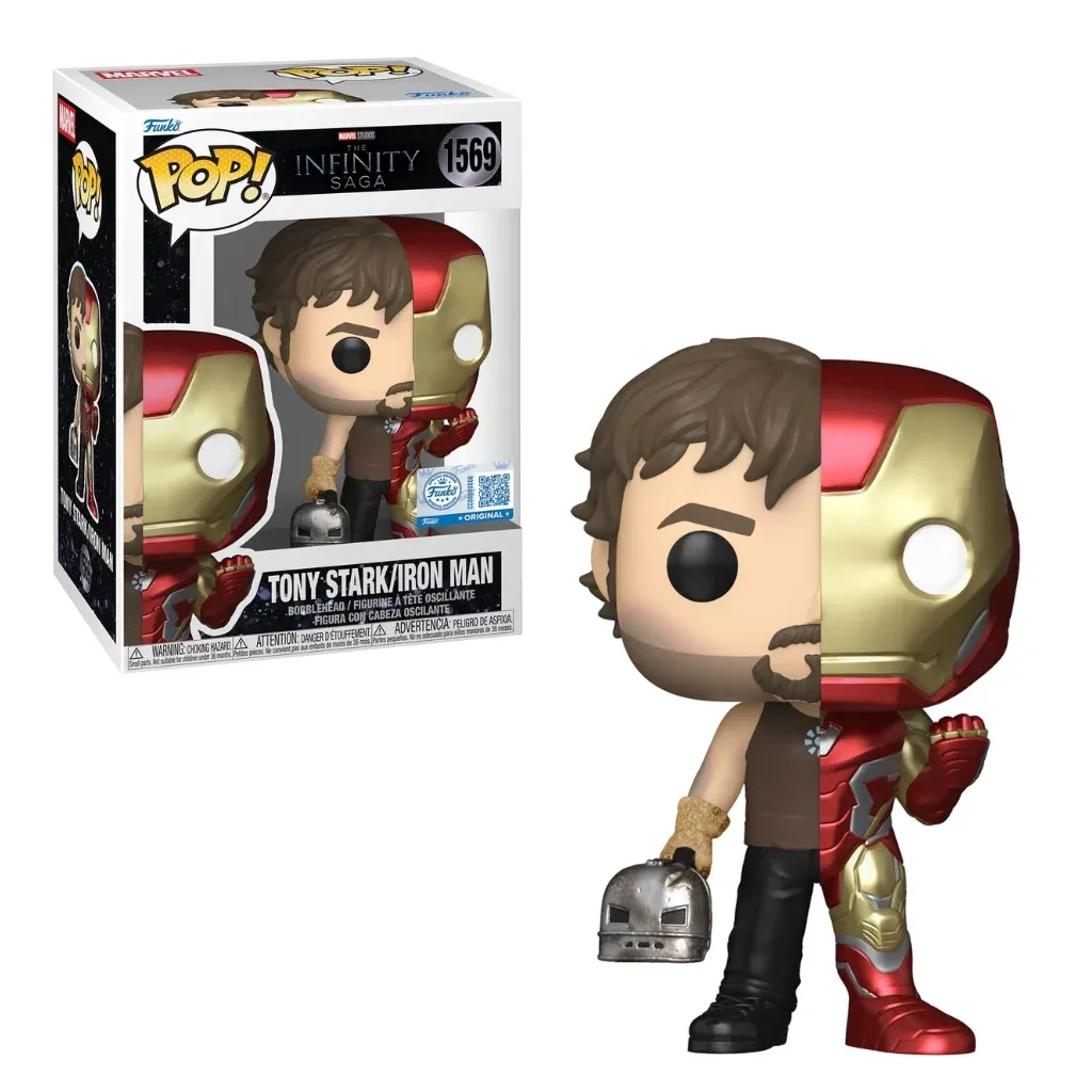 funko pop! marvel: the infinity saga – tony stark/iron man #1569 - slika 3