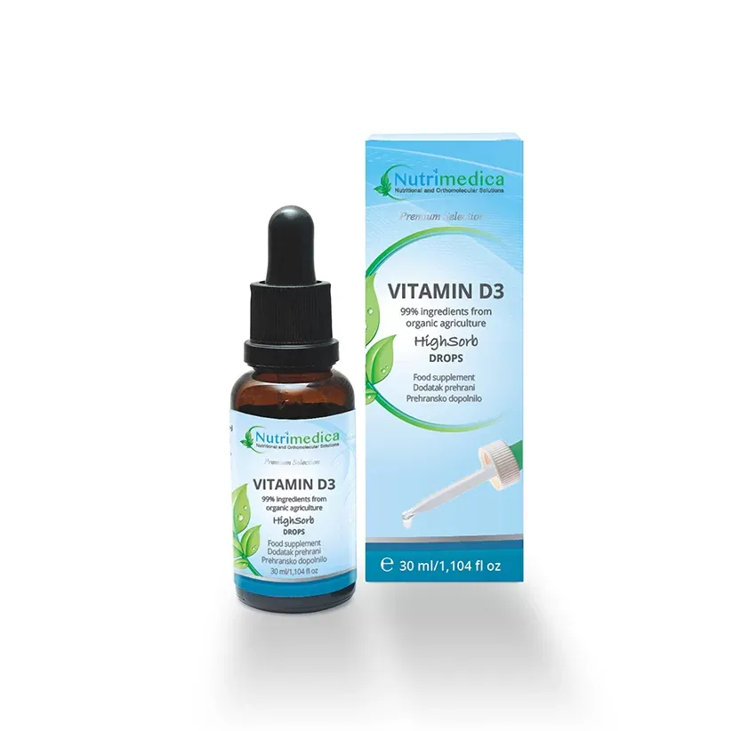 Vitamin D3 (kolekalciferol) 30ml - Zagreb
