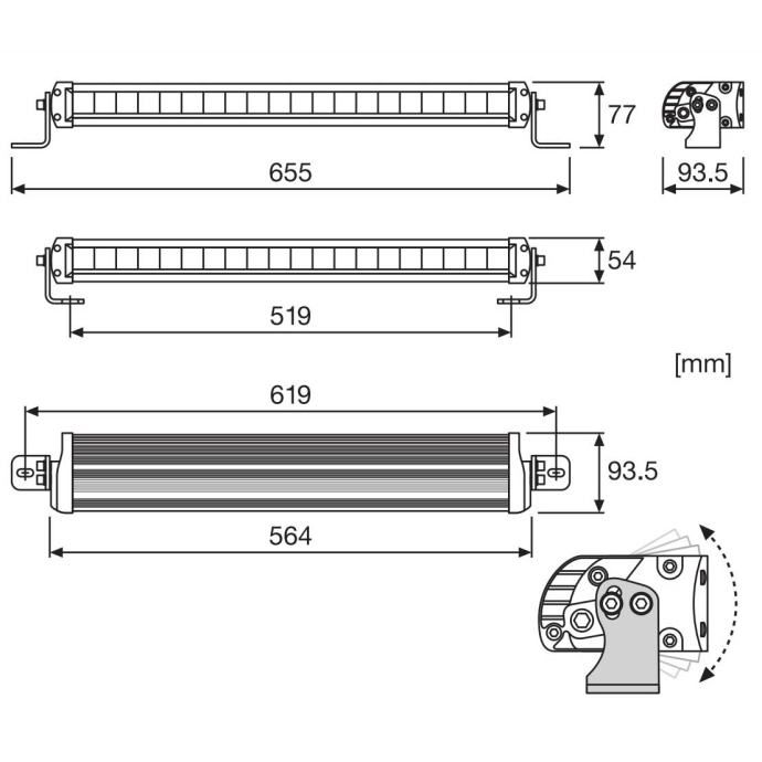 reflektor led osram 104 combo - slika 3