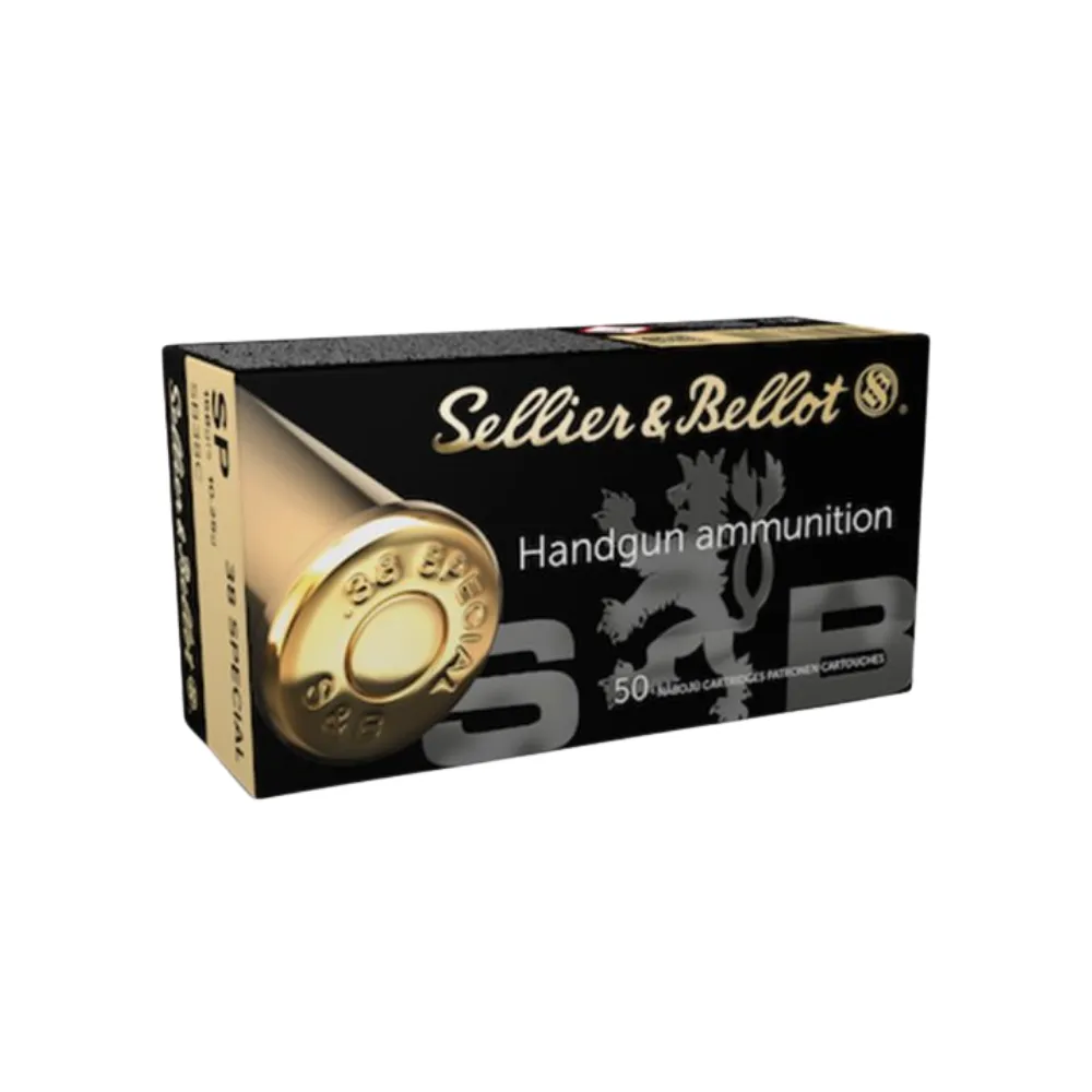 Pištoljsko streljivo S&B SP .38 SPECIAL 10,25g - Zagreb