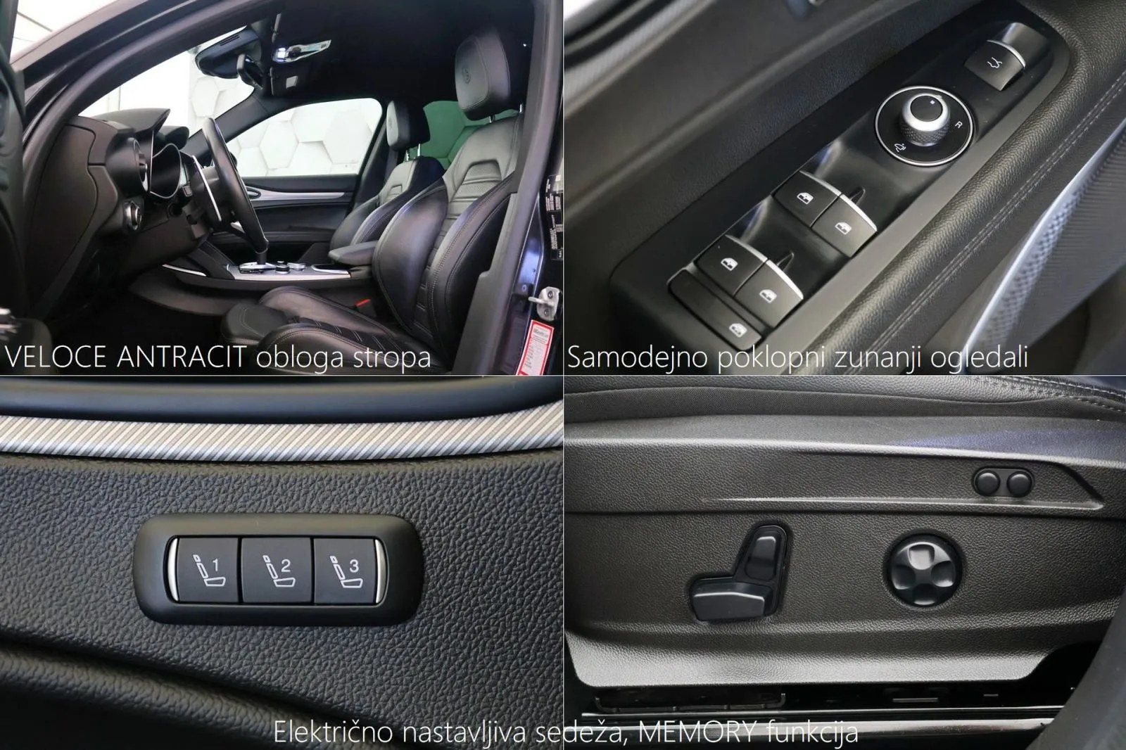 alfa romeo stelvio veloce 2.2multijet q4 at8 210km dab navi kamera - slika 17