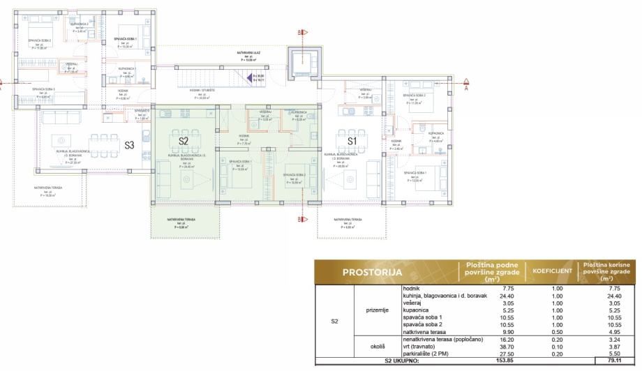 privlaka (zadar) - dvosoban apartman 200 m od mora - prizemlje s vrtom - slika 4