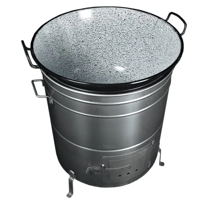 Kotlenka s kotlom emajl 80l duboki - 000698 - Mihovljan, Čakovec