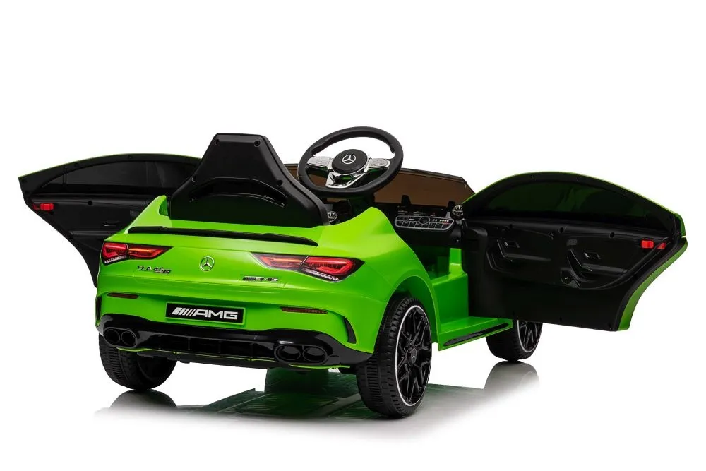 licencirani auto na akumulator mercedes cla 45s amg 4×4 – zeleni - slika 10
