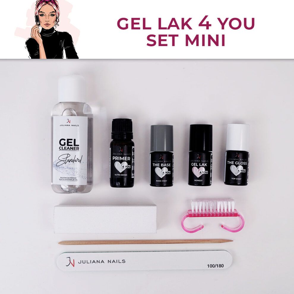 Gel lak 4 YOU set – Mini - Zagreb