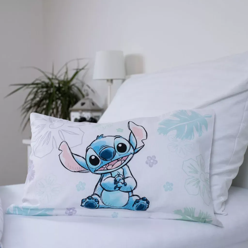 lilo & stitch ‘ohana’ posteljina za bebe, 100×135 cm - slika 4
