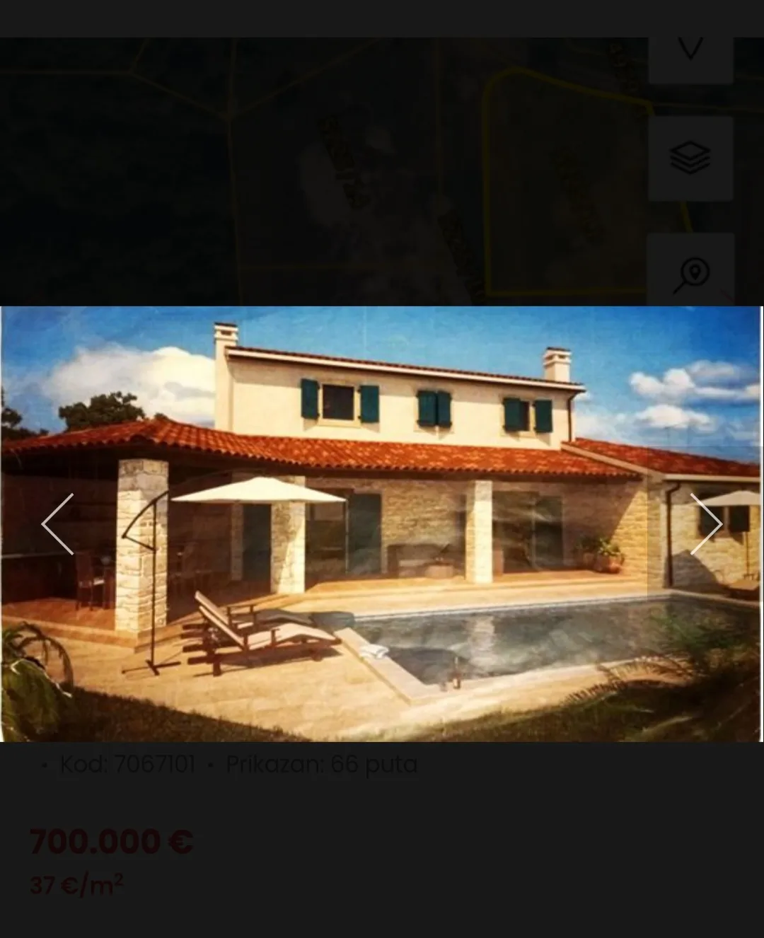 građevinsko 916 m² pravomoćna dozvola za vilu s bazenom–gradnja odmah - slika 9