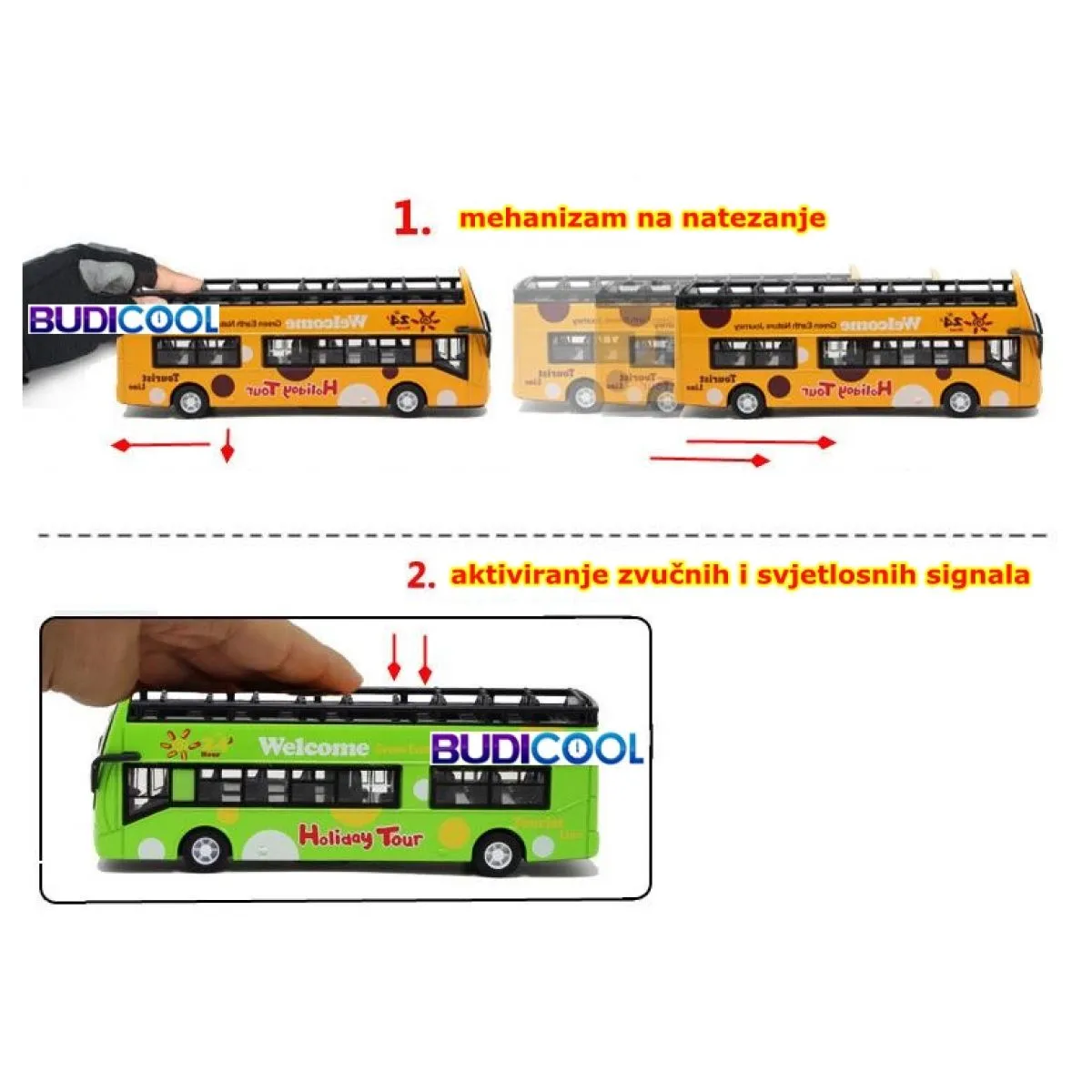 autobus igračka sa led osvjetljenjem i zvučnim efektima - slika 3