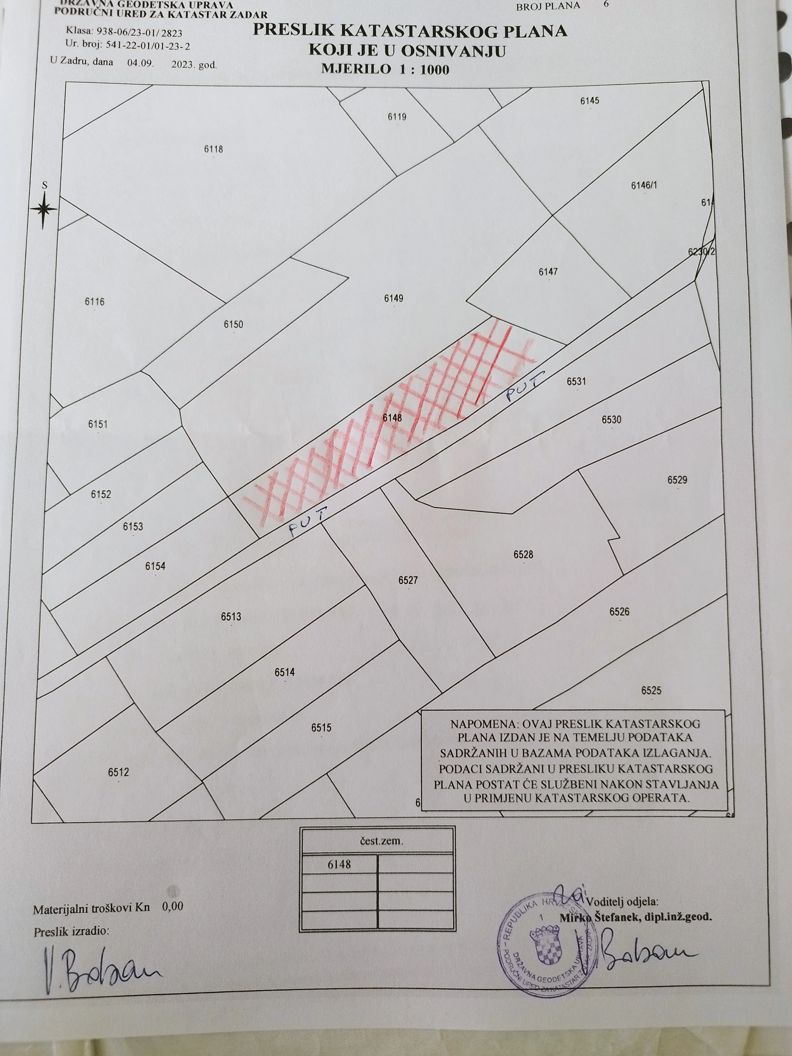 građevinsko zemljište, zadar (pudarica), 1488m2 ulaganje u budućnost - slika 4