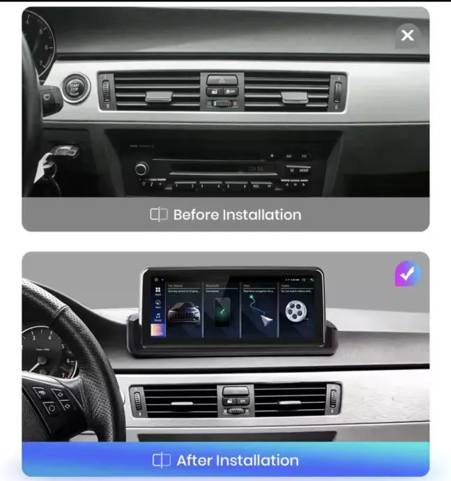 bmw e90 e91 e92 original navigacija android multimedija + idrive wifi - slika 16