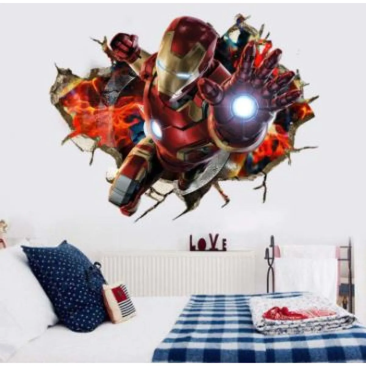 3D Wall sticker Iron Man - Zagreb