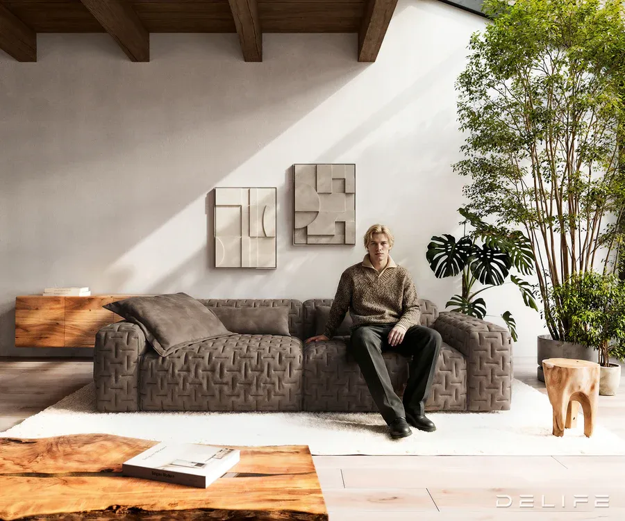 modularna sofa freestyle 280x110cm, materijal: mikrofibra - slika 3