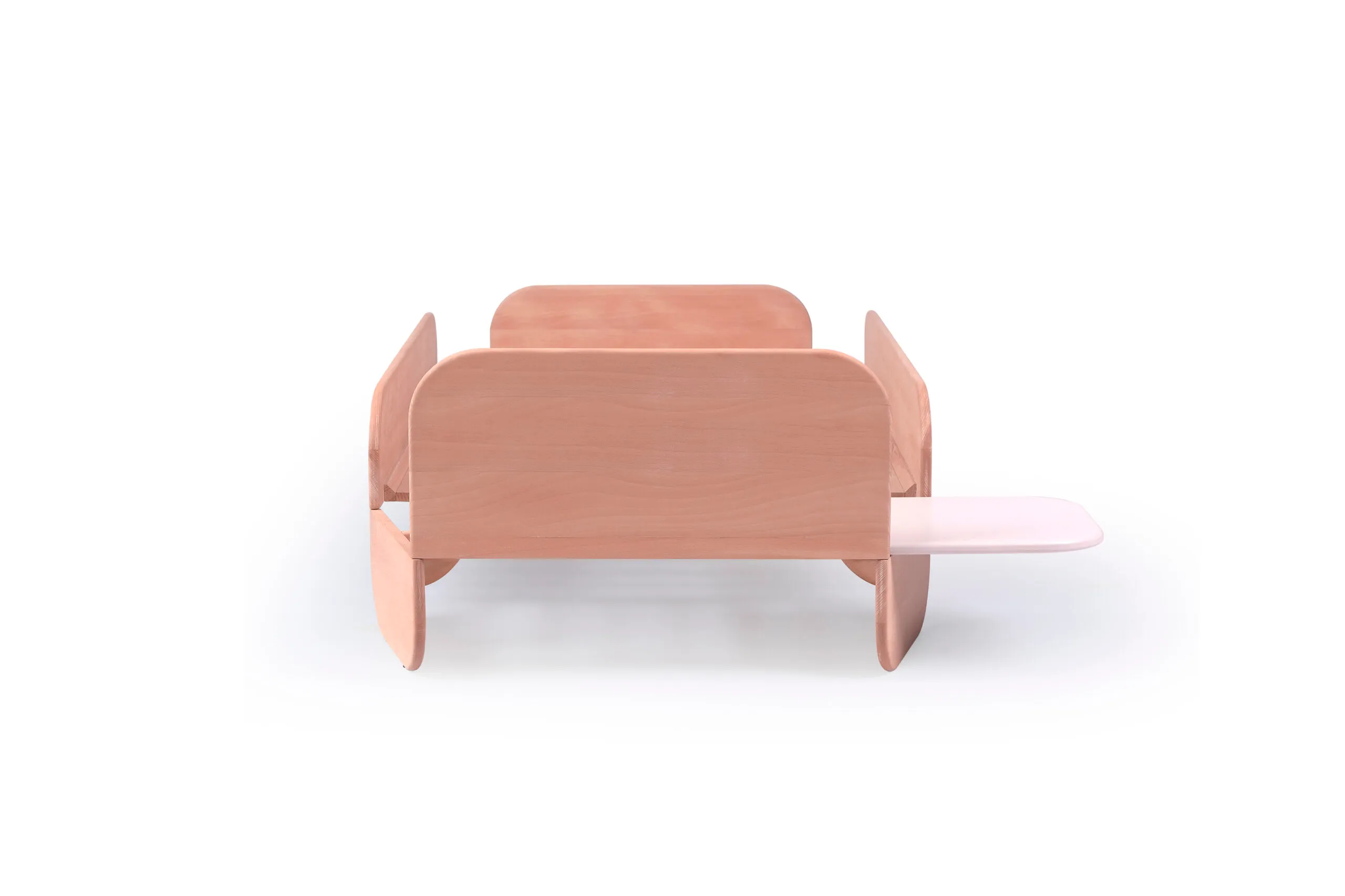 stribbo® pinno bed dječji krevetić natur beech - slika 2