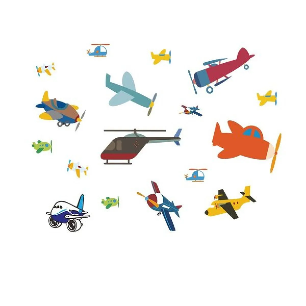 zidna naljepnica aircraft - slika 2