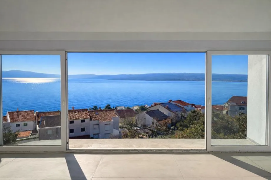 crikvenica – novogradnja s dva stana. pogled na more - slika 5