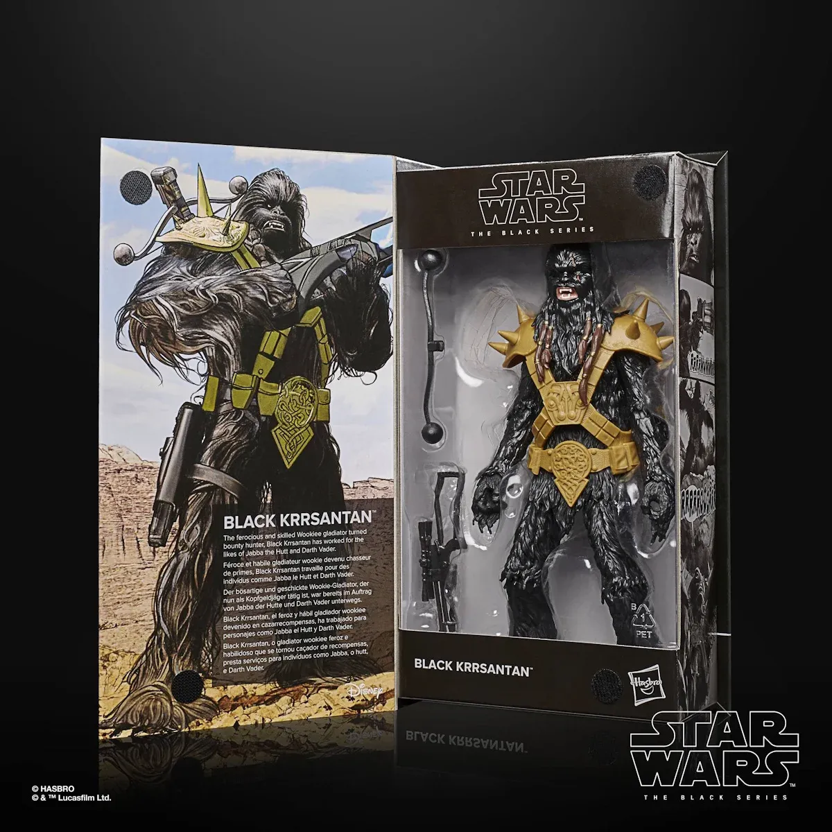 star wars: the black series – black krrsantan figura, 15cm - slika 3