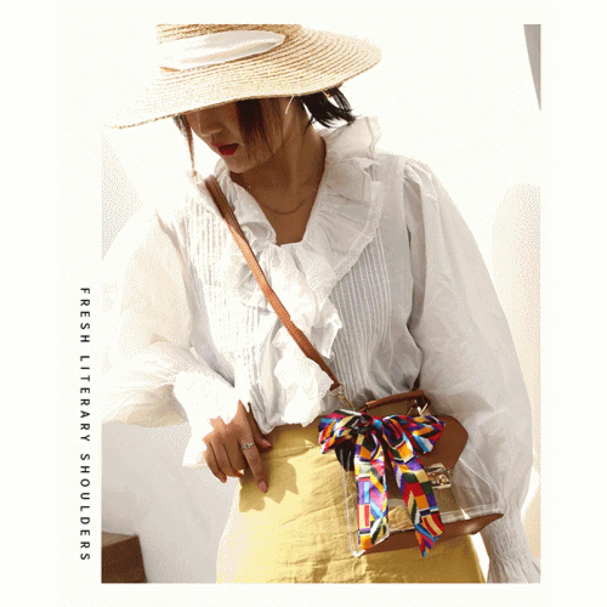 ženska torba - transparent bag - slika 12