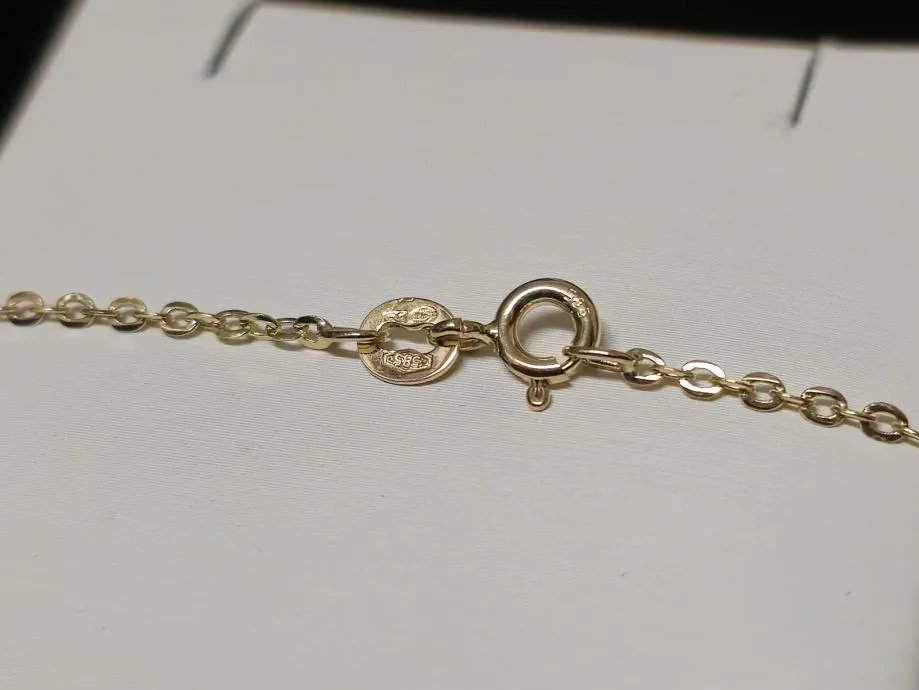 zlatni lančić s privjeskom "liam" 14k 3,48g / r1, rate! - slika 4