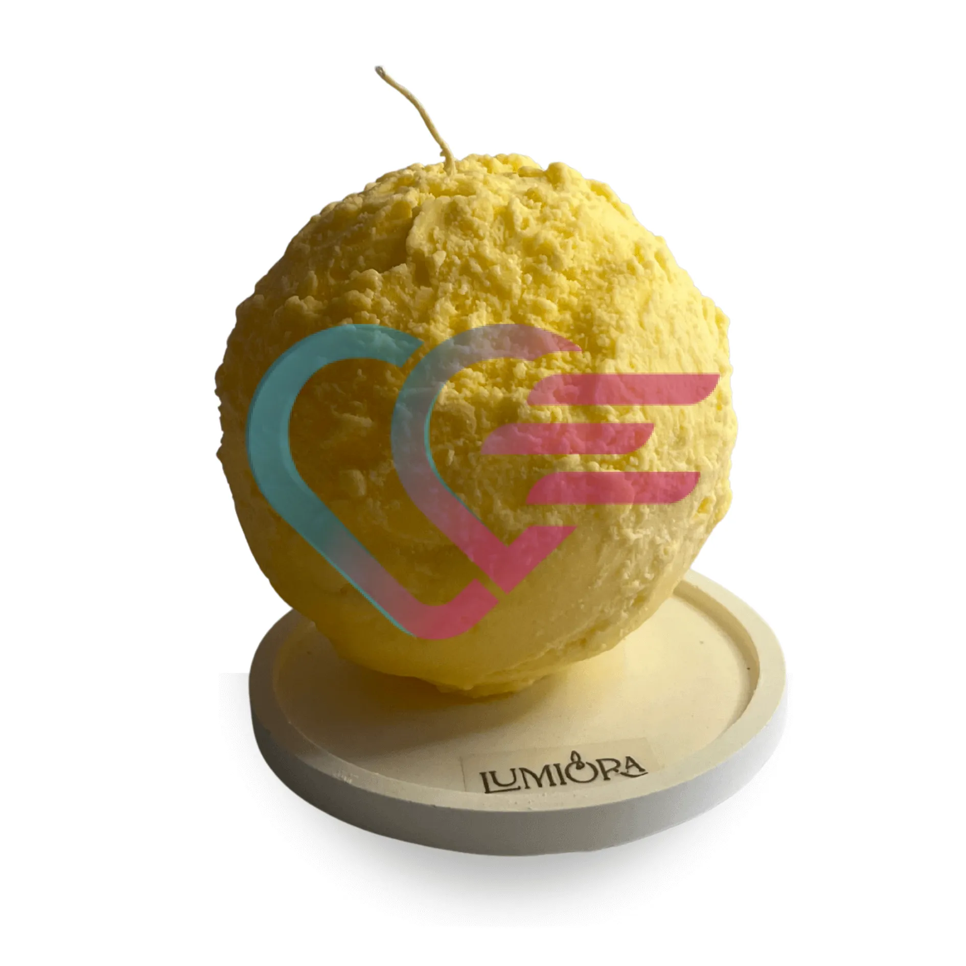 Svijeća Mirisna Sa Spiralnim Gorenjem “snow Ball” Mandarina - Čakovec
