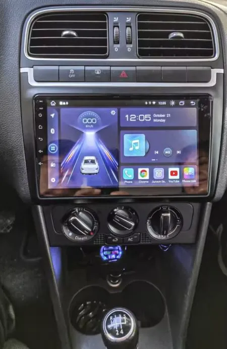vw polo 2008-2020 originalan android multimedija carplay ekran kamera - slika 6