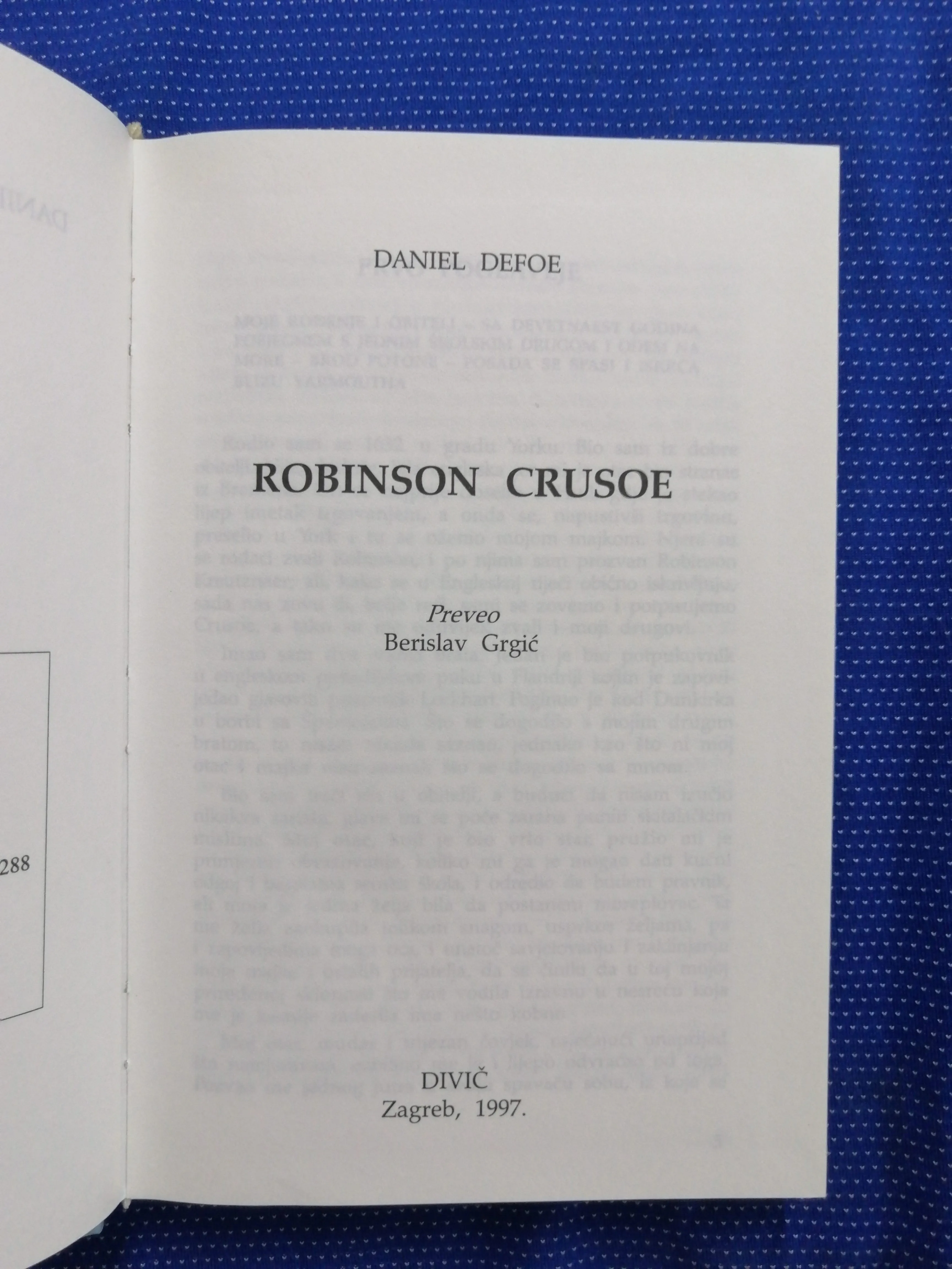 daniel defoe – robinson crusoe - slika 2
