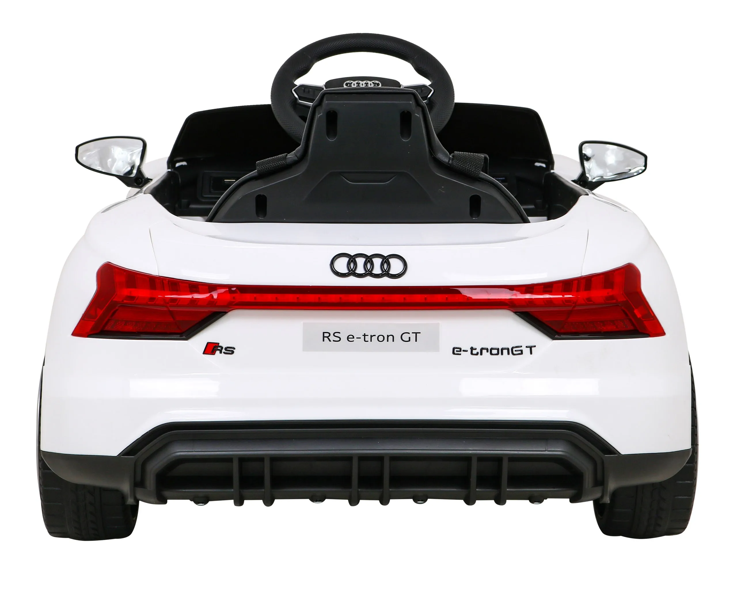 licencirani auto na akumulator audi rs e-tron gt - bijeli - slika 7