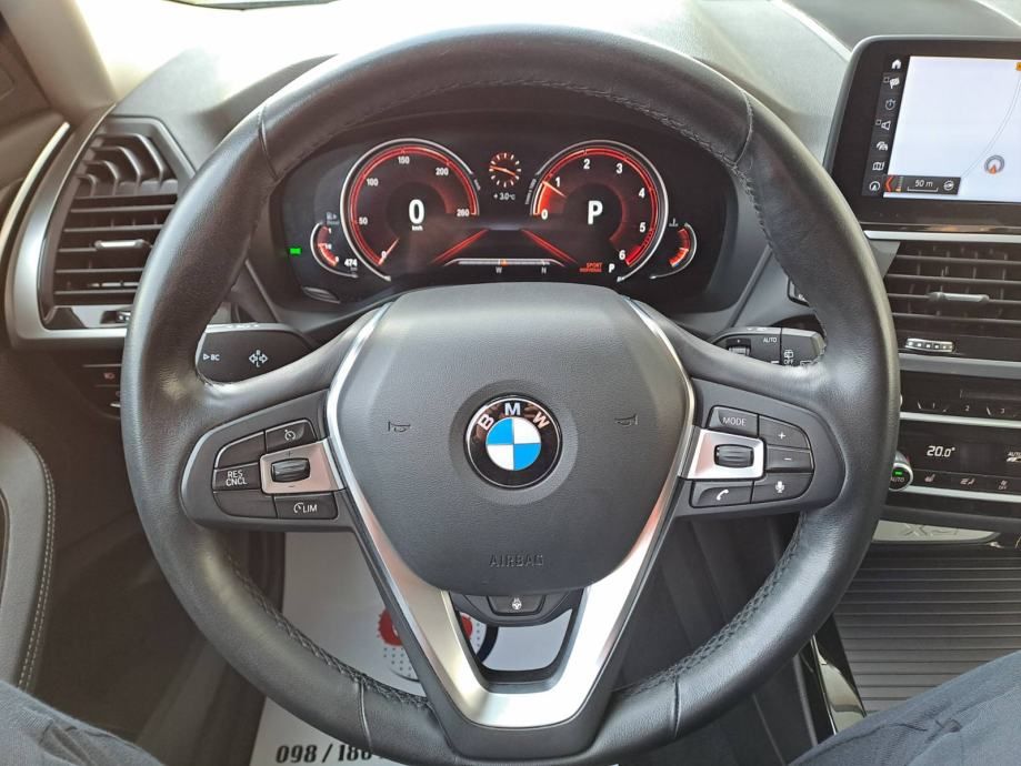 bmw x3 xdrive20d fuul.led virtual,navi, alu 20,4x4 leasing! - slika 11