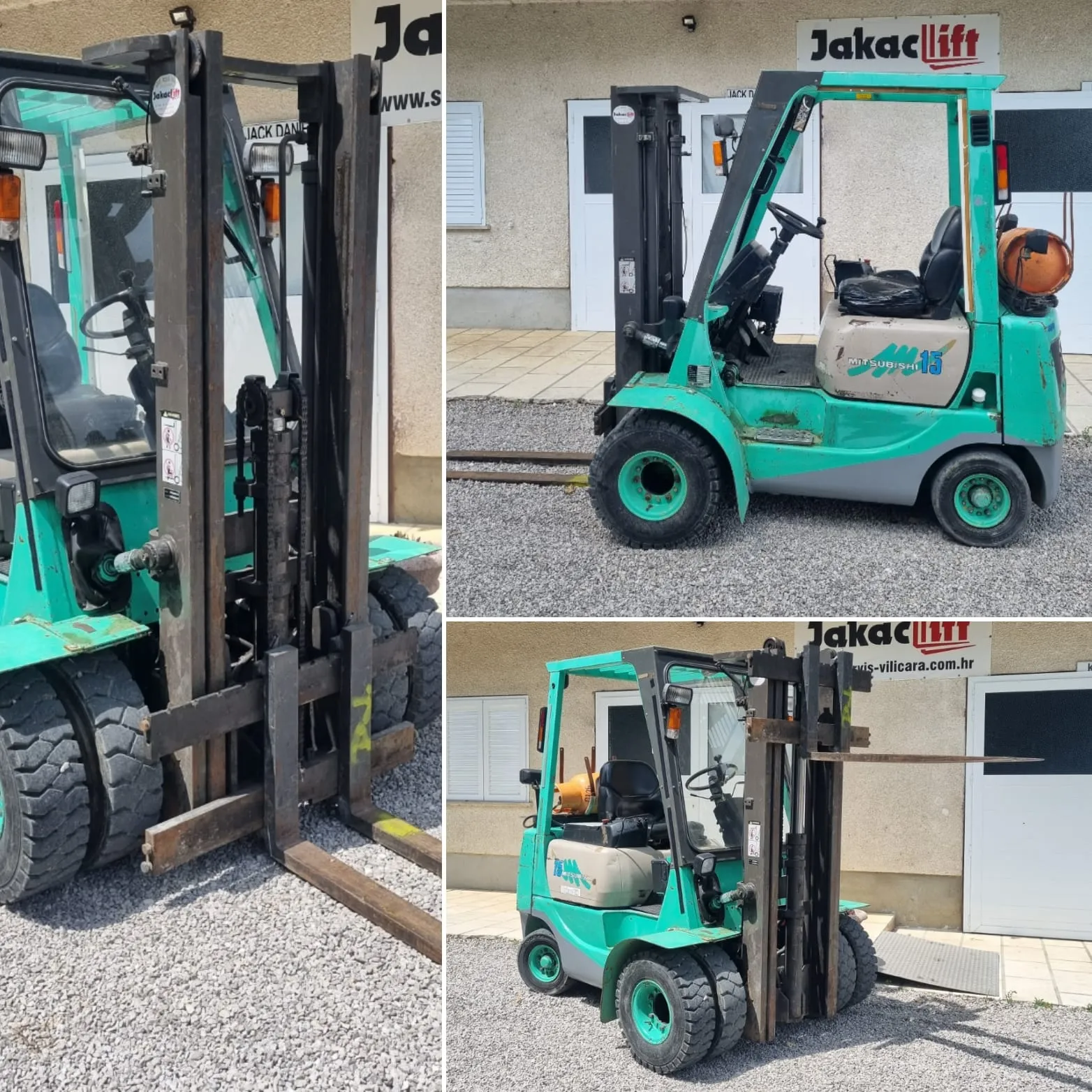 plinski viličar mitsubishi 1500kg - slika 3