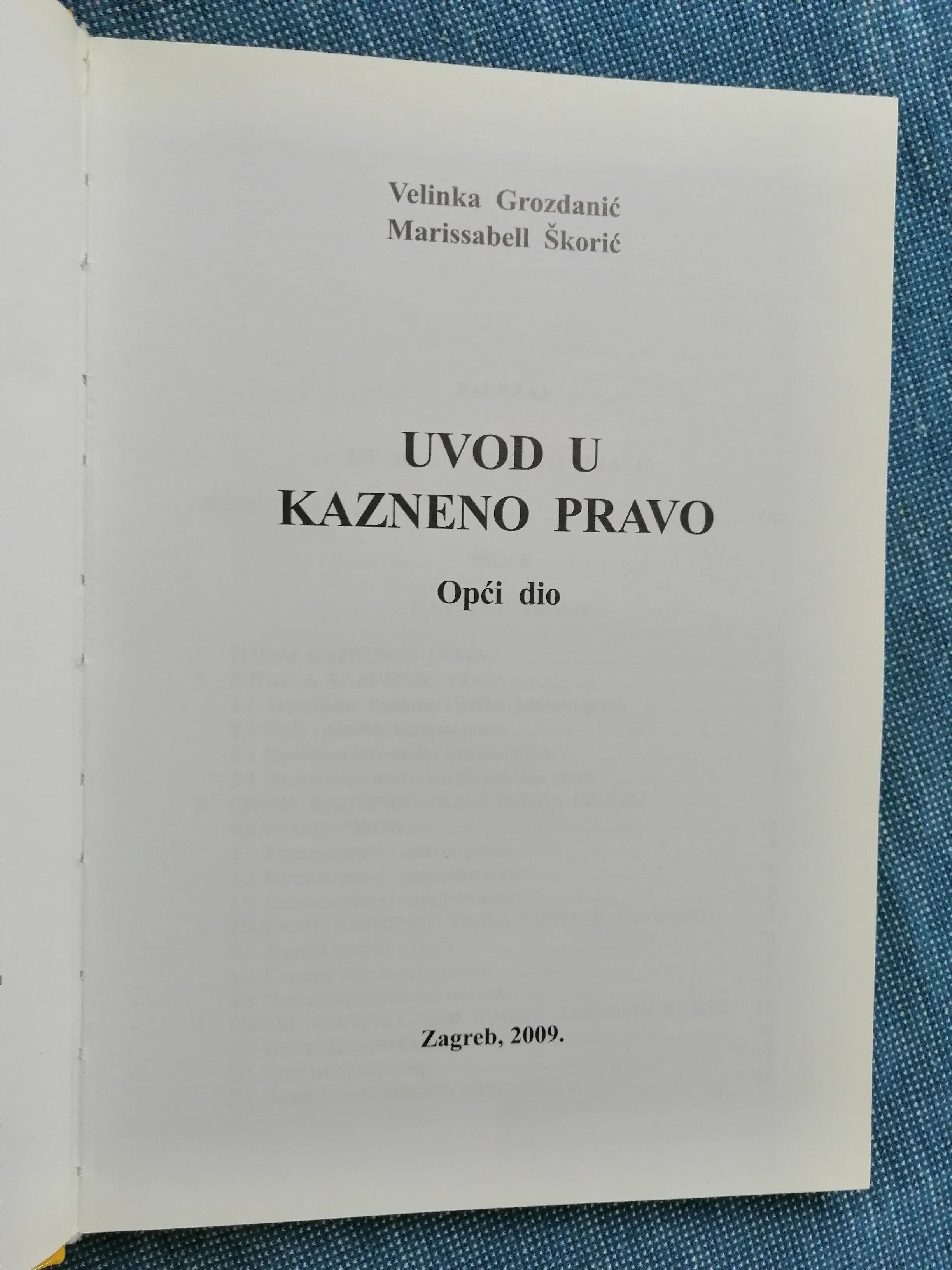 velinka grozdanić, marissabell škorić – uvod u kazneno pravo [z50] - slika 2