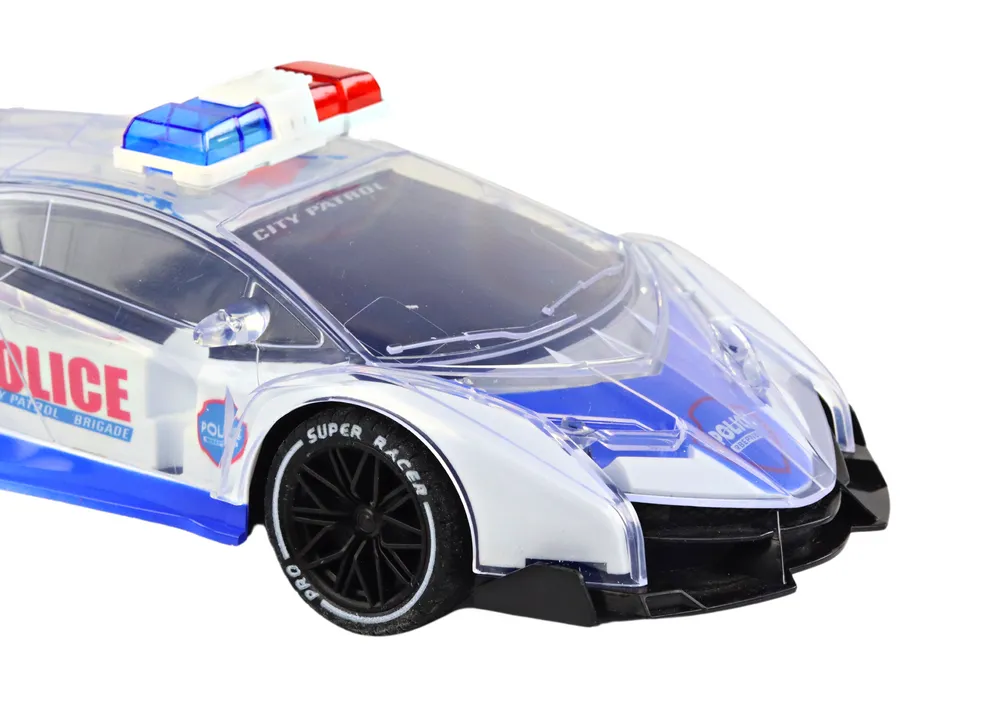 auto na daljinsko upravljanje police sports 1:16 lights - slika 4