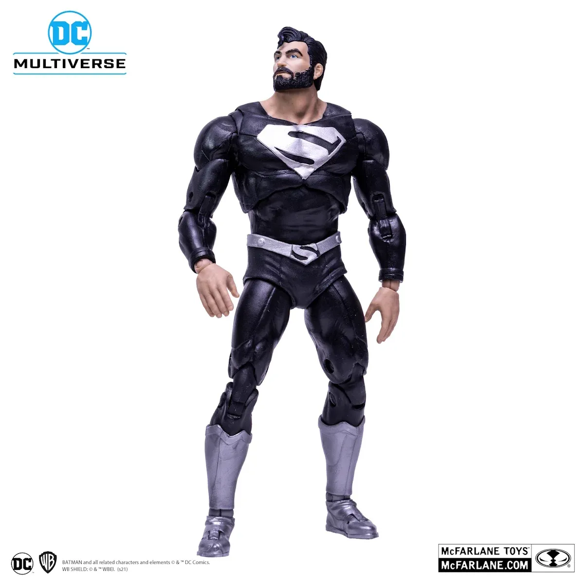 mcfarlane dc multiverse – solar superman figura, 18cm - slika 3