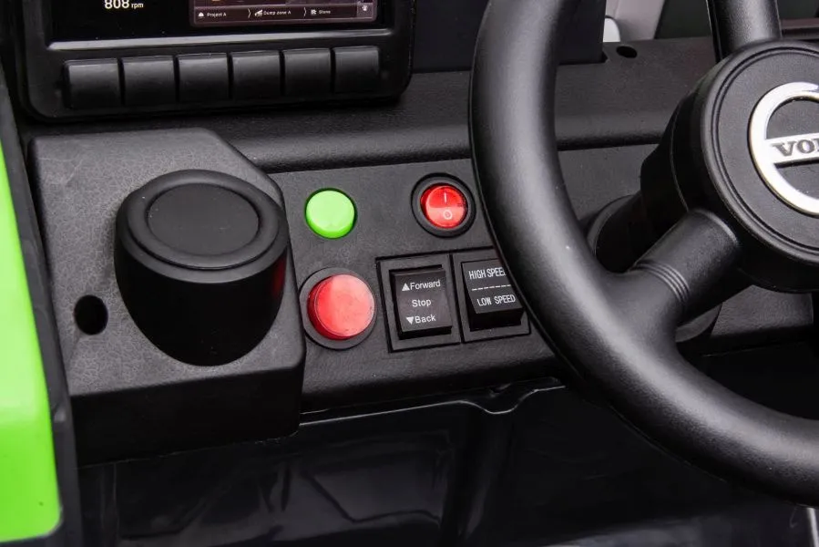 bager na akumulator volvo dk-ve888 - zeleni - slika 9