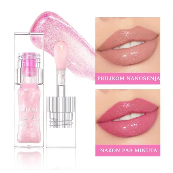 sjajilo za usne koje mijenja boju - lip oil - slika 2